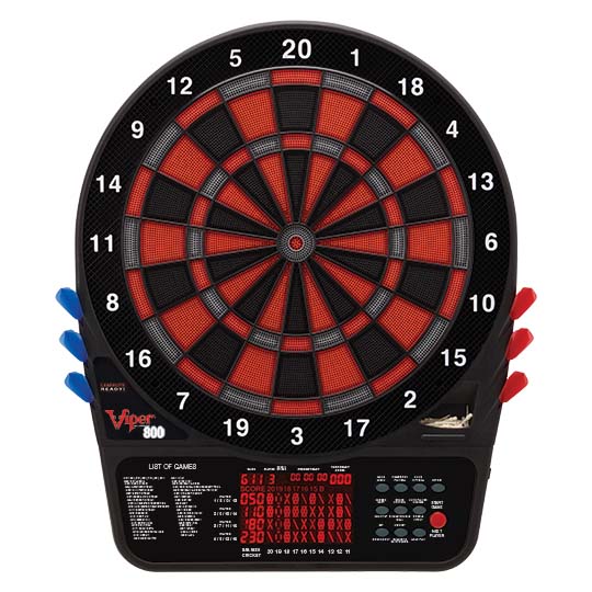 Biange Electronic Dart Board, Digital Soft Tip Dart Boards, Dartboard Set  13.5” Target Area, 27 Games and 243 Variants with 12PCS 18g Darts, 4 LED