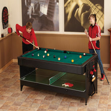 Load image into Gallery viewer, Fat Cat Original 2-in-1 7&#39; Pockey™ Multi-Game Table
