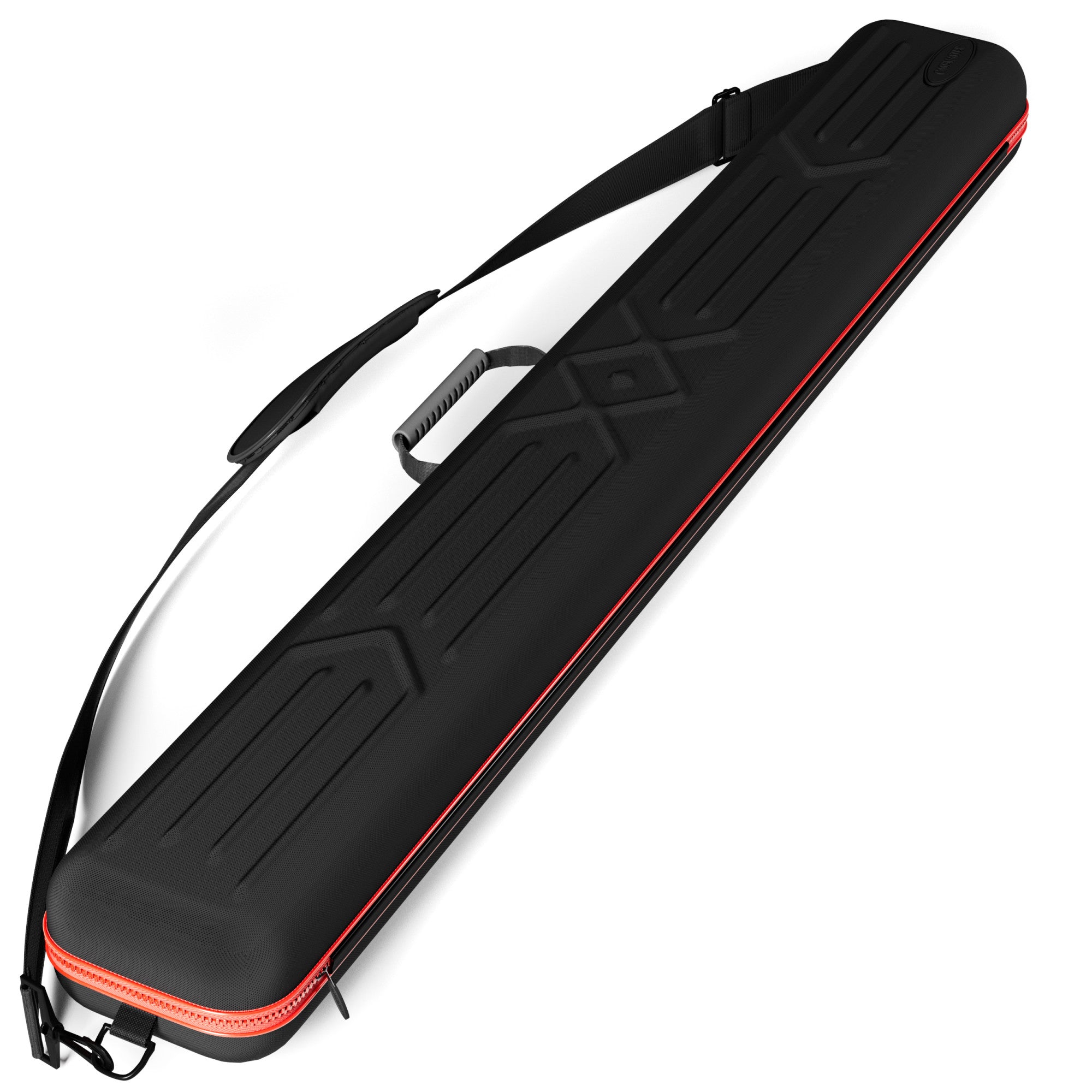 Casemaster Parallax Pro Billiard Cue Case (Pool Stick Case) | Red