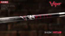 Load and play video in Gallery viewer, Viper Revolution Outlaw Billiard/Pool Cue Stick

