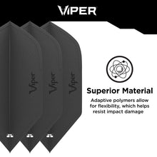 Load image into Gallery viewer, Viper Cool Molded Dart Flights Slim Black
