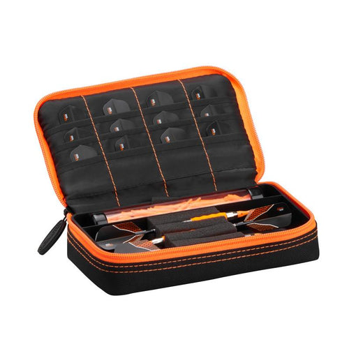 Casemaster Plazma Dart Case Black with Orange Trim Dart Cases Casemaster 