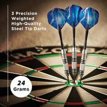 Load image into Gallery viewer, Viper Silver Thunder Steel Tip Darts 24 Grams
