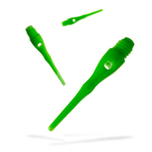 Load image into Gallery viewer, Viper Tufflex Tips III 2BA Neon Green 100Ct Soft Dart Tips
