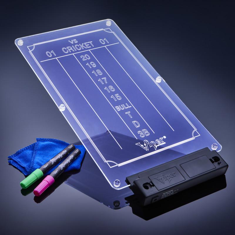 Viper Illumiscore Plus Light-Up Dart Cricket Scoreboard Viper Illumiscore Plus Light-Up Dart Cricket Scoreboard