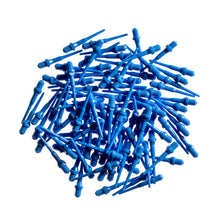 Load image into Gallery viewer, Viper Tufflex Tips II 2BA 100Ct Soft Dart Tips Blue
