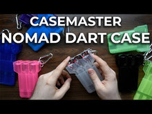 Load and play video in Gallery viewer, Casemaster Nomad Adjustable Dart Case Neon Yellow
