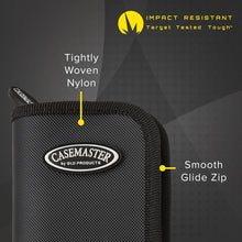Load image into Gallery viewer, Casemaster Deluxe Black Nylon Dart Case Dart Cases Casemaster 
