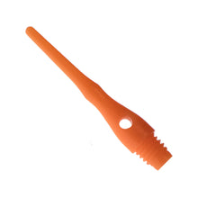 Load image into Gallery viewer, Viper Tufflex Tips III 2BA Neon Orange 100Ct Soft Dart Tips
