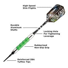 Load image into Gallery viewer, Viper Sure Grip Soft Tip Darts Green 16 Grams
