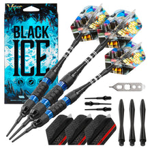 Load image into Gallery viewer, Viper Black Ice Blue Soft Tip Darts 18 Grams
