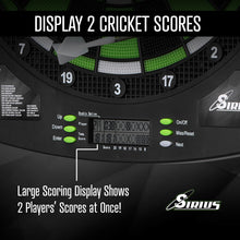 Load image into Gallery viewer, Fat Cat Sirius Electronic Dartboard, 13.5&quot; Compact Target

