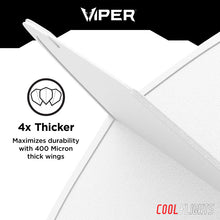 Load image into Gallery viewer, Viper Cool Molded Dart Flights Slim White
