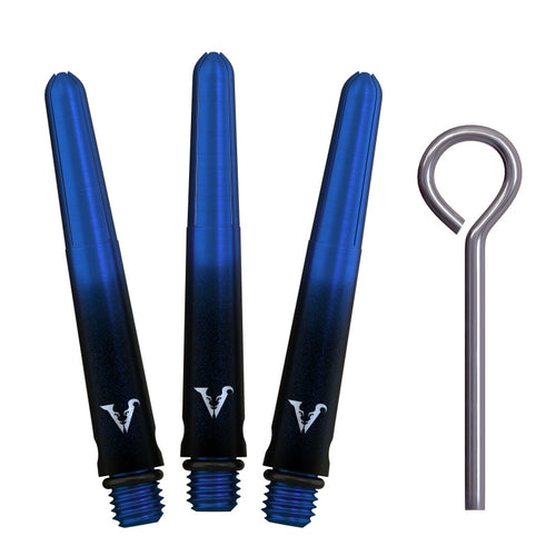 Viperlock Aluminum Shade Dart Shaft Short Blue