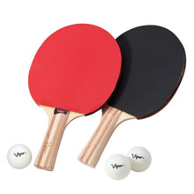 Load image into Gallery viewer, Viper Two Star Tennis Table Two Racket and Three Ball Set Table Tennis Accessories Viper 
