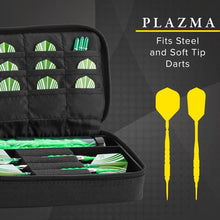 Load image into Gallery viewer, Casemaster Plazma Dart Case with Black Zipper Dart Cases Casemaster 
