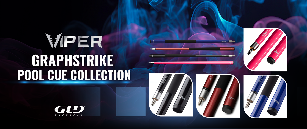 Pool Stick Variants Viper Graphstrike Pool Cues — Color Options – GLD Products