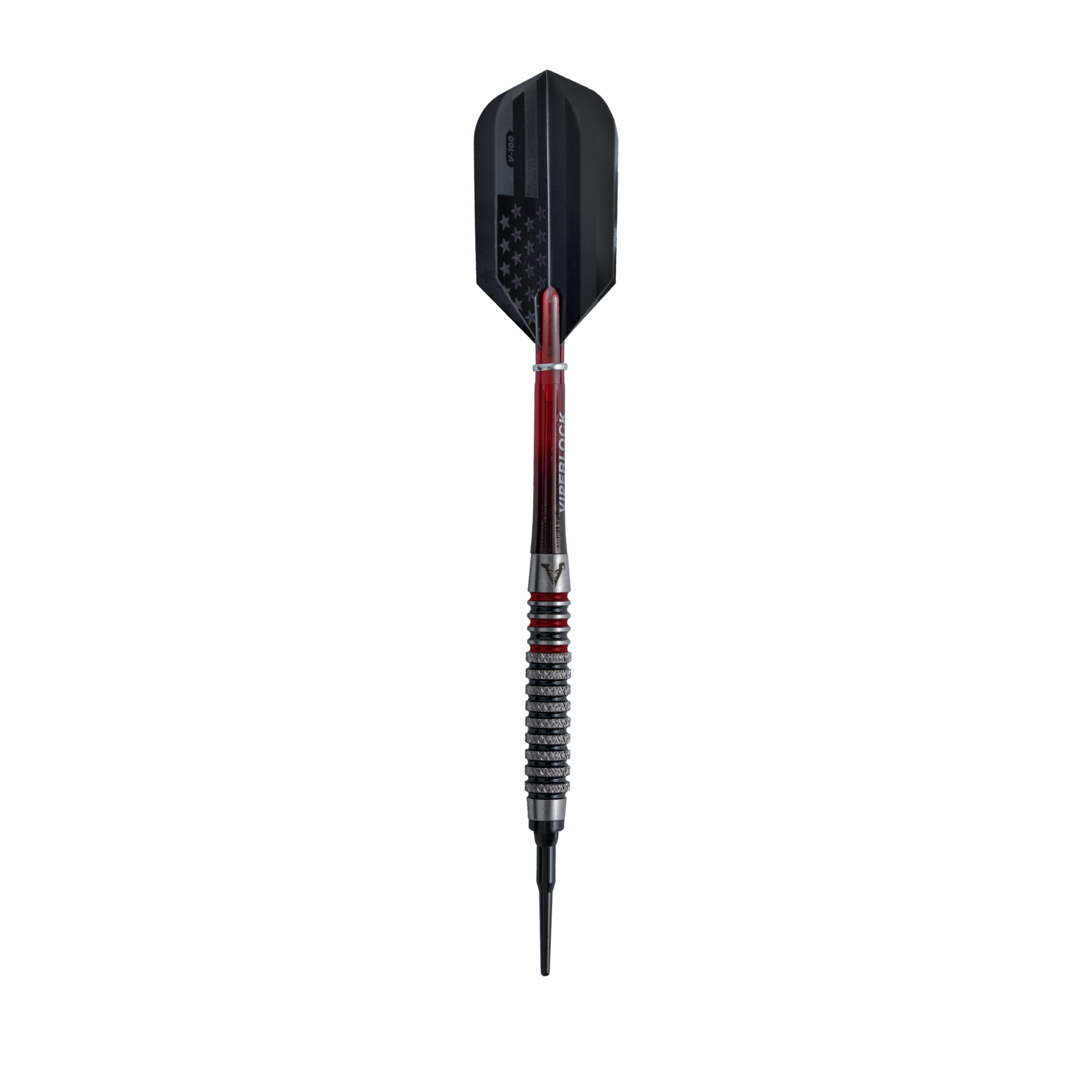 Limited Edition Viper Patriot 80% Tungsten Black Soft Tip Darts 20 Grams with USA Case