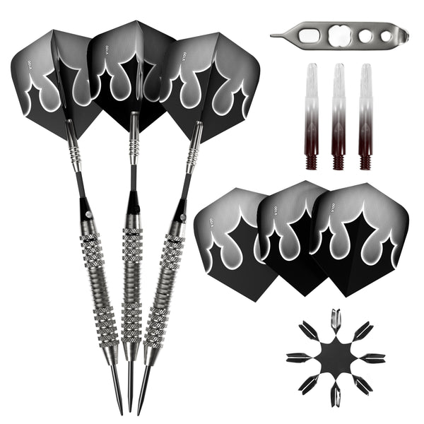 ②【廃盤】DARTS of GlGOR 925 バングル Viper Shot King 80% Steel Tip 25g Silver + Case – GLD Products