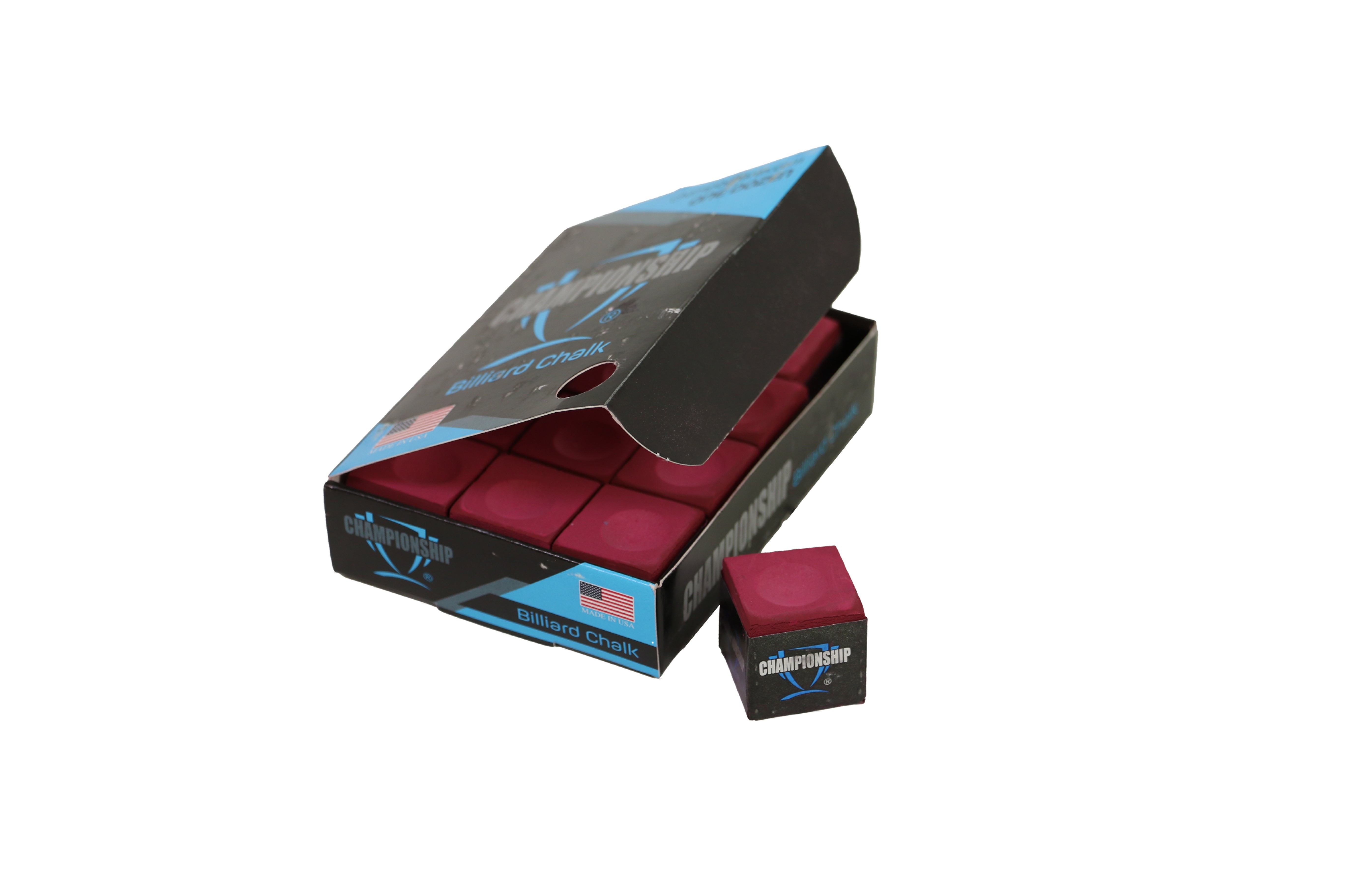 Championship Cue Chalk Burgundy