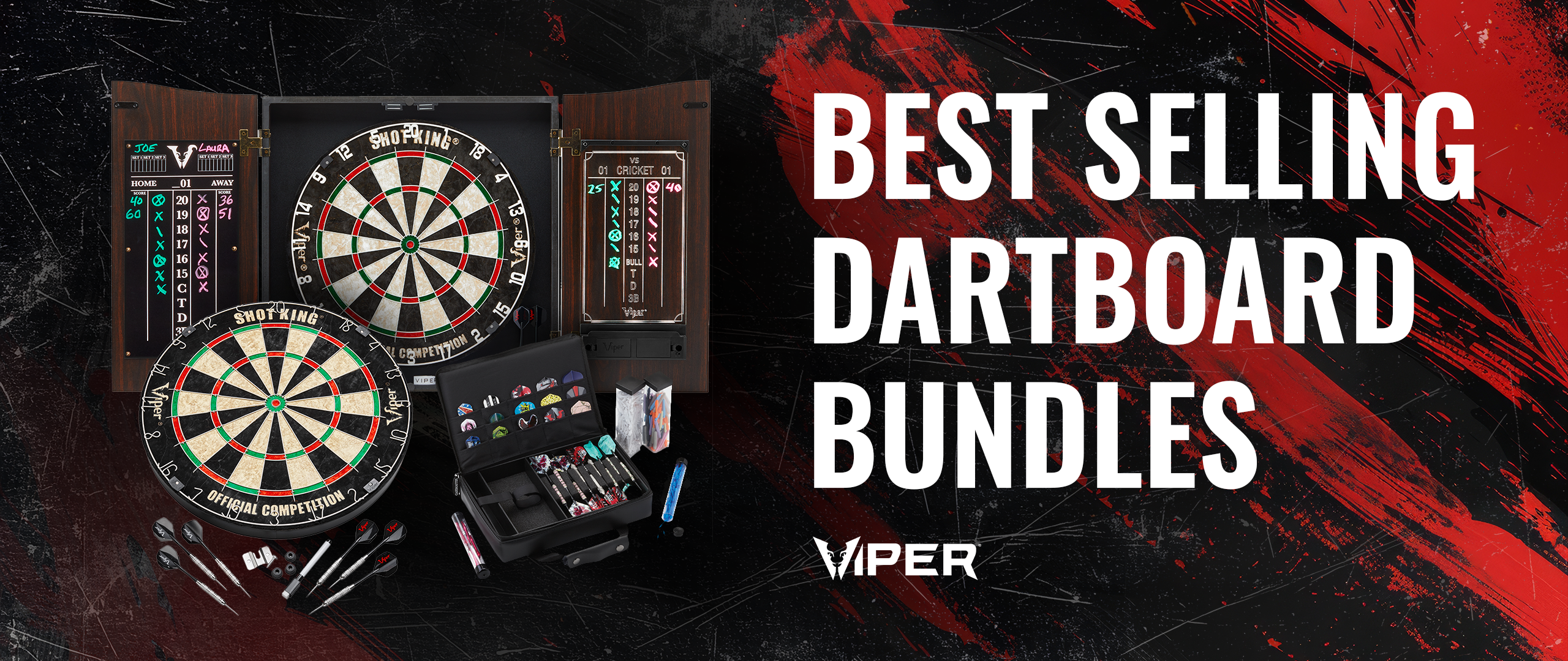 GLD Best Selling Dartboard Bundles 