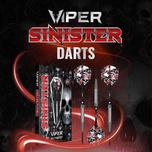 Viper Sinister Tungsten Darts — Soft & Steel Tip – GLD Products