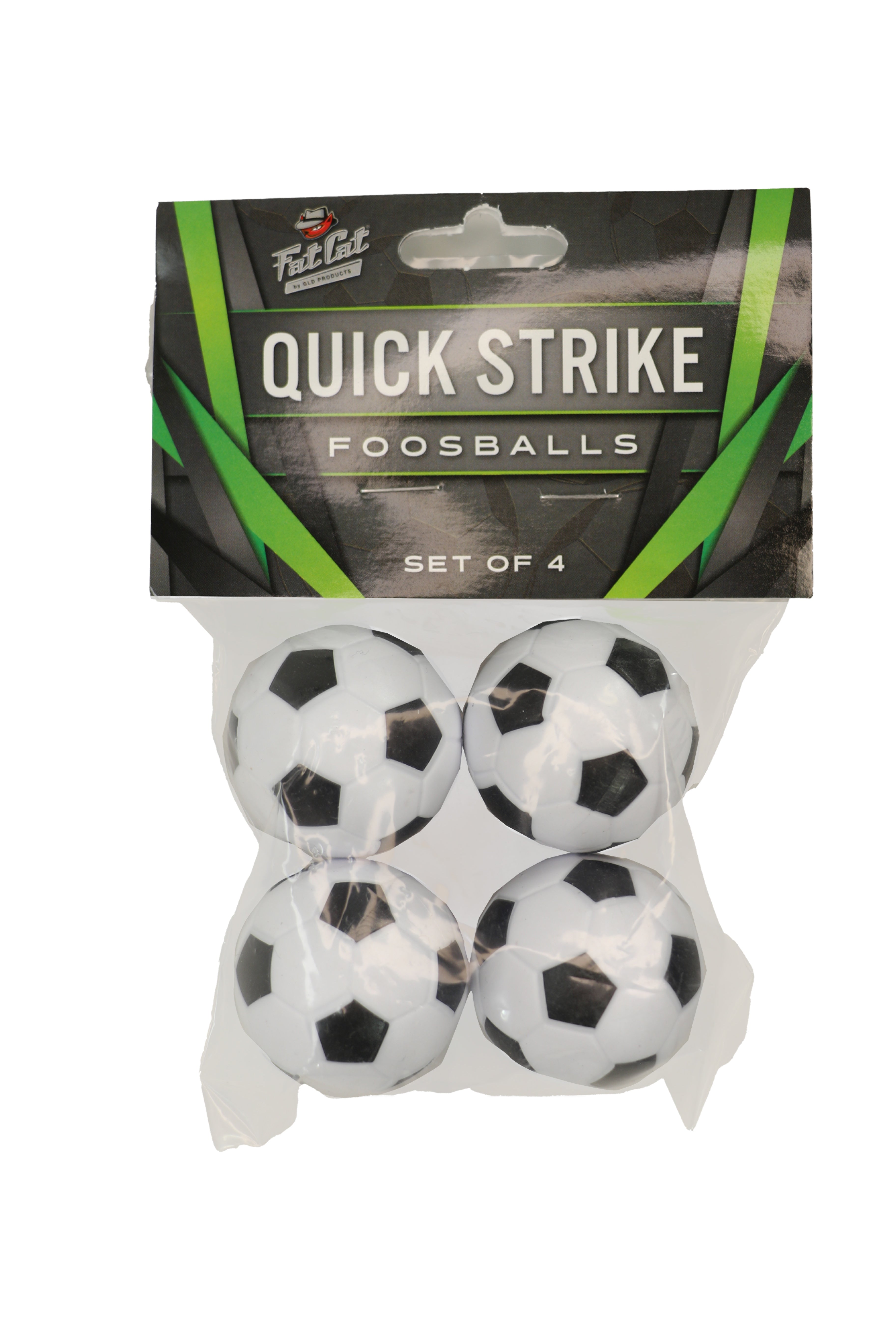 Viper Black & White Inlaid Balls - Set of 4