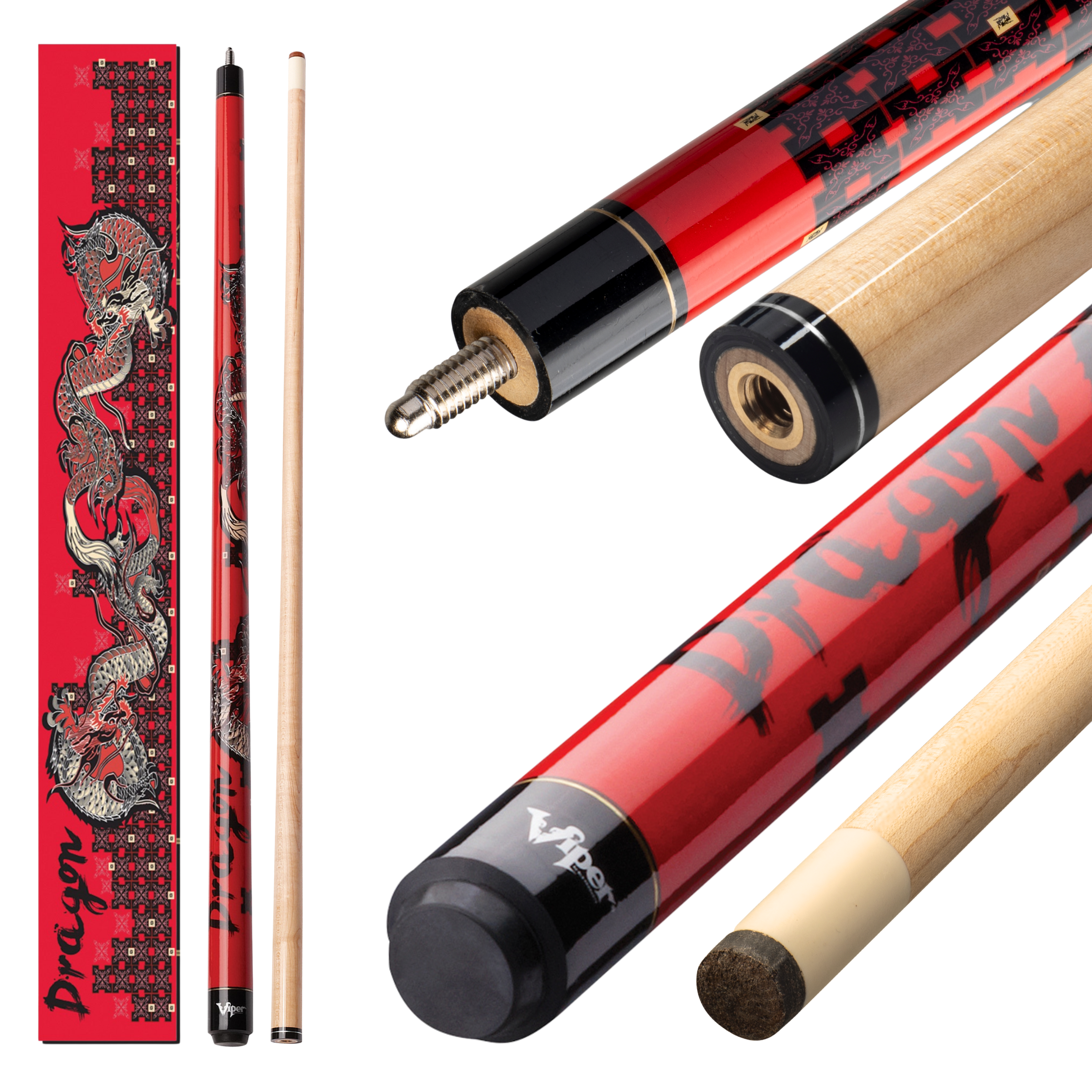 Viper Underground Dragon Billiard/Pool Cue Stick