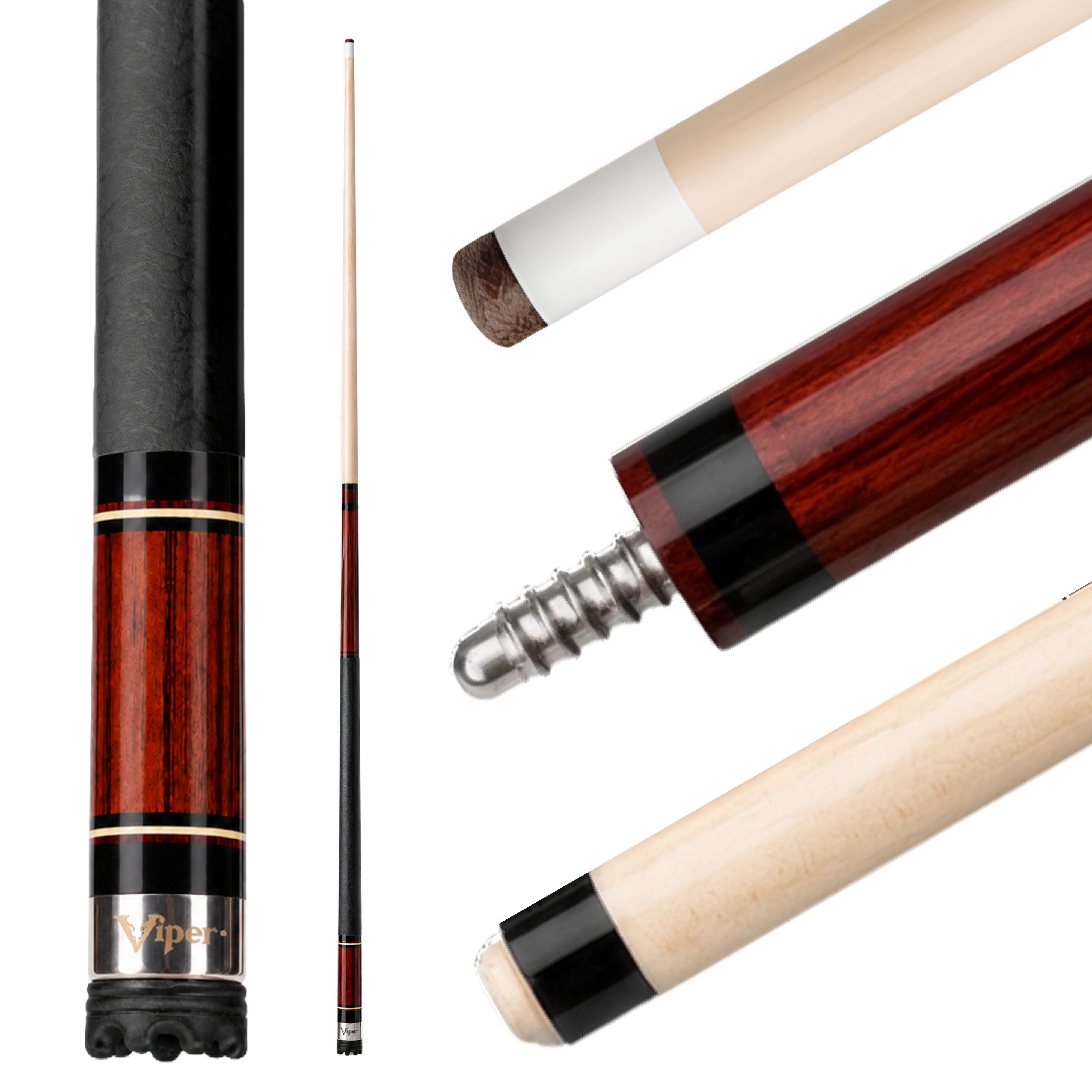 Viper Naturals Cherrywood Billiard/Pool Cue Stick