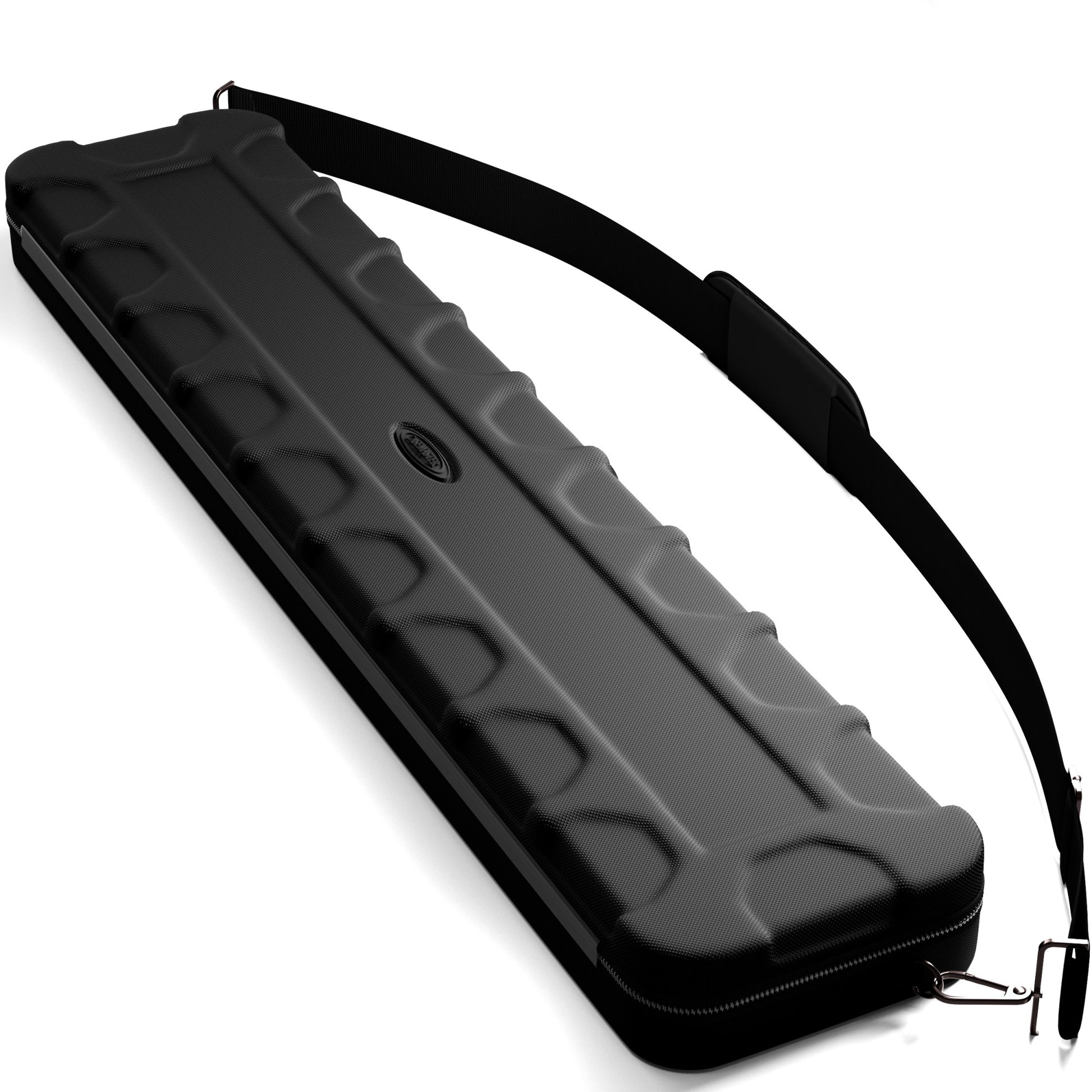 Casemaster Parallax Guard Billiard Cue Case (Pool Stick Case) | Black