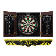 Viper Vault Sisal/Bristle Steel Tip Dartboard & Cabinet Bundle: Standard Set (Shot King Dartboard, Darts and Throw Line)