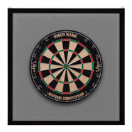 Viper Framed Dartboard Backboard Grey