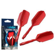 Viper Diamond Core II Slim flight, Medium shaft, Red