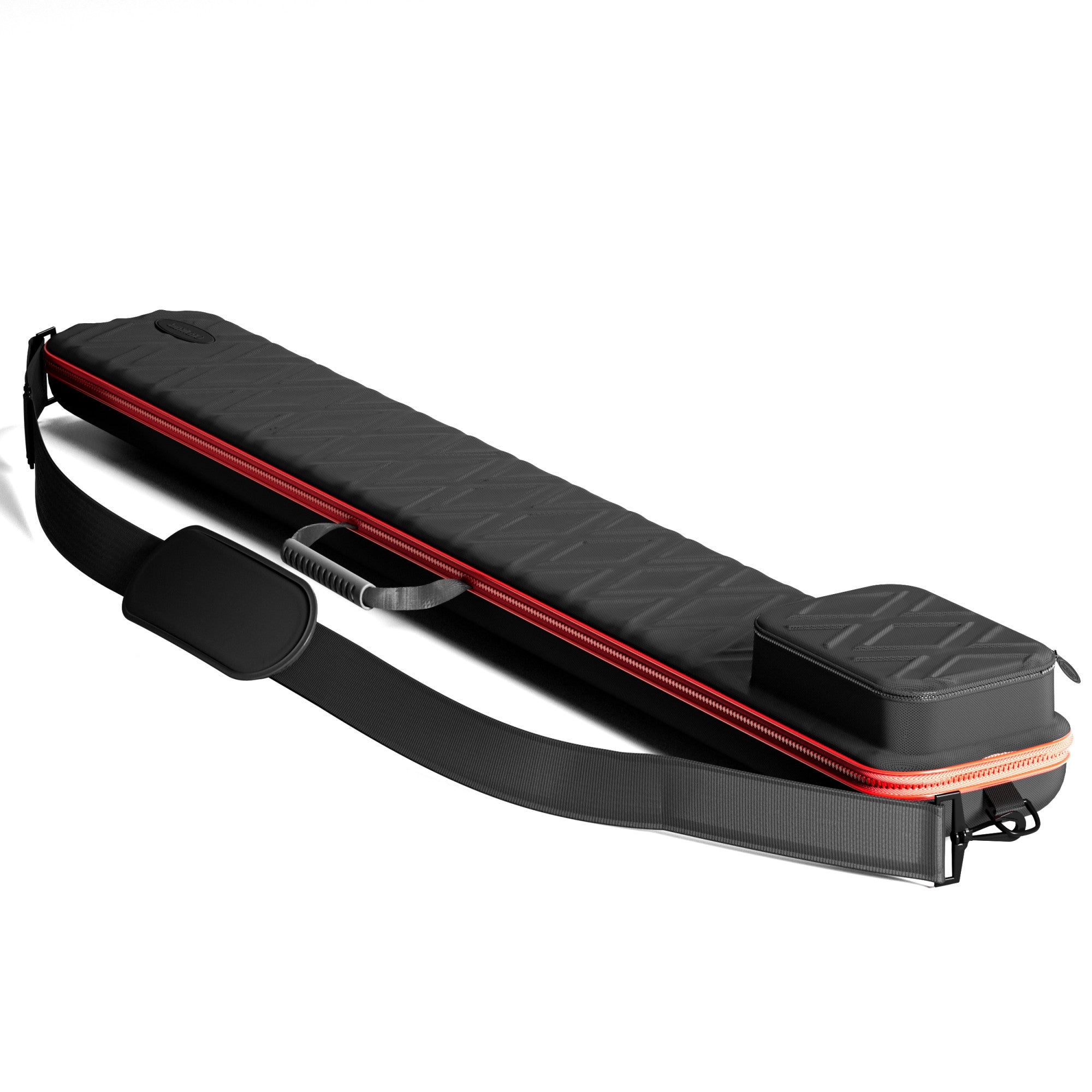Casemaster Parallax Plus Billiard Cue Case (Pool Stick Case) | Red