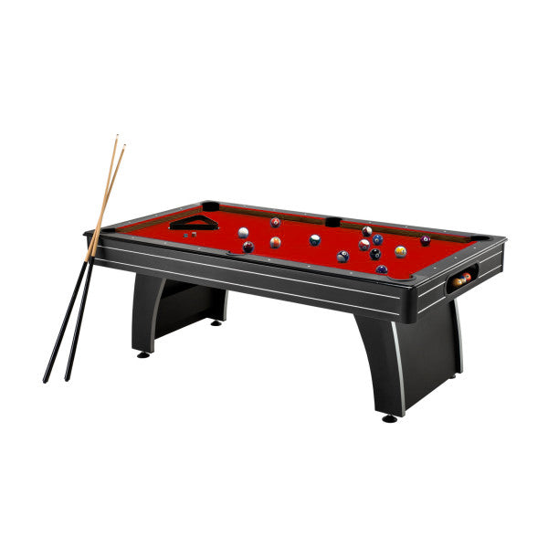 Fat Cat Tucson 7' Pool Table with Ball Return Red Playing Surface