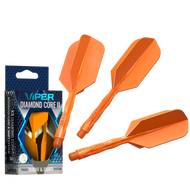 Viper Diamond Core II Slim flight, Medium shaft, Neon Orange