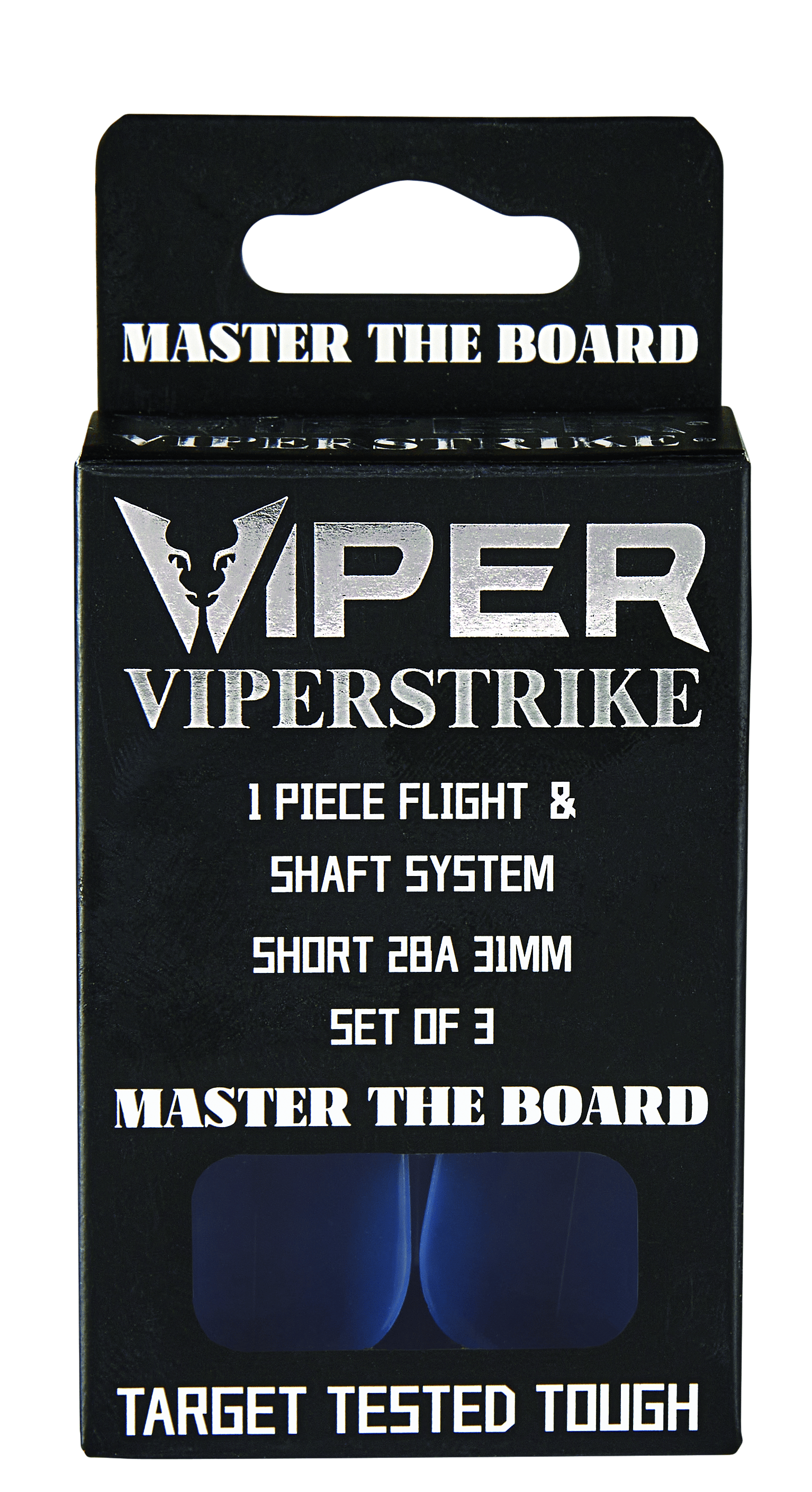 ViperStrike 1-Piece Shaft and Flight Blue