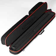 Casemaster Parallax Diamond Billiard Cue Case (Pool Stick Case) | Red