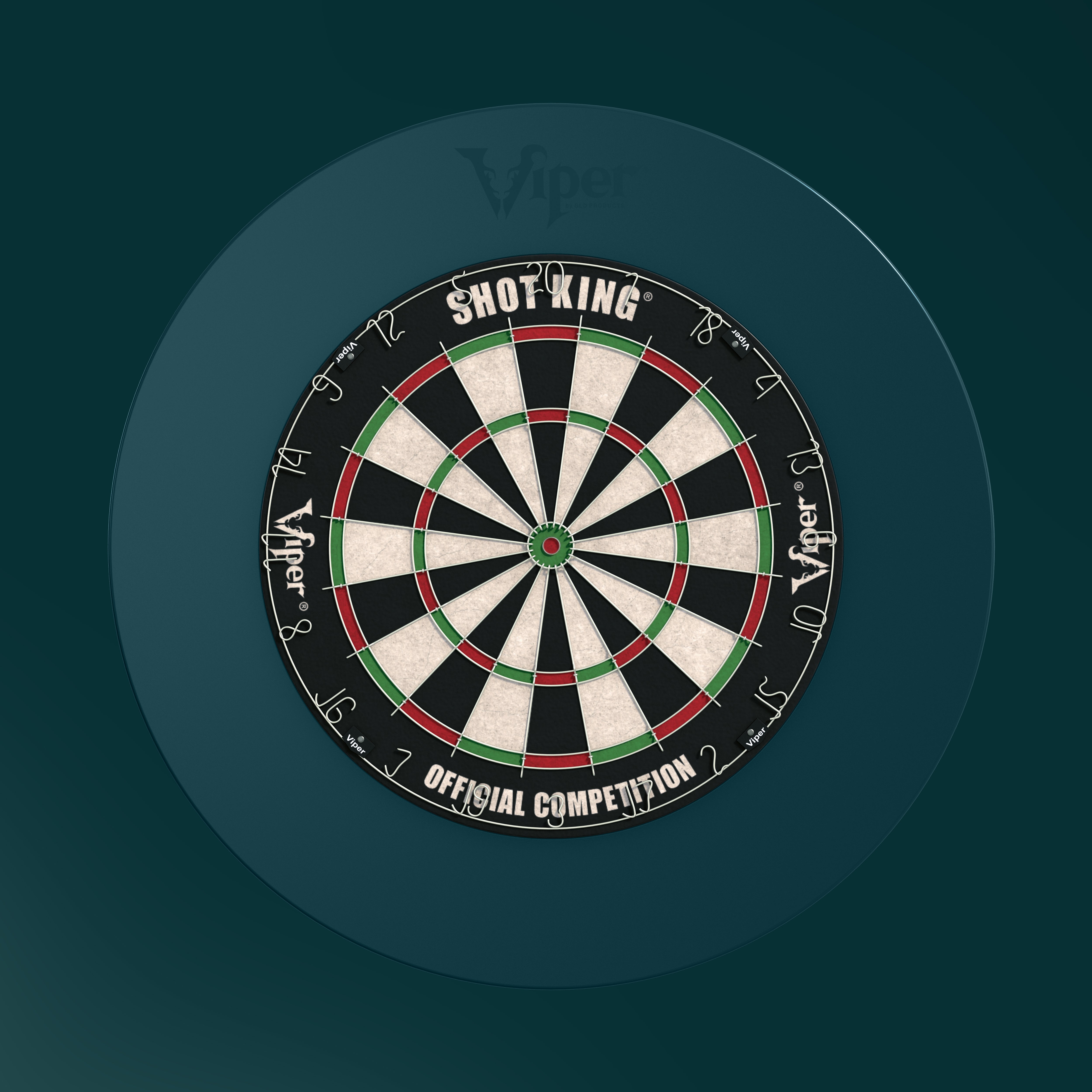 Viper Guardian Dartboard Surround Peacock