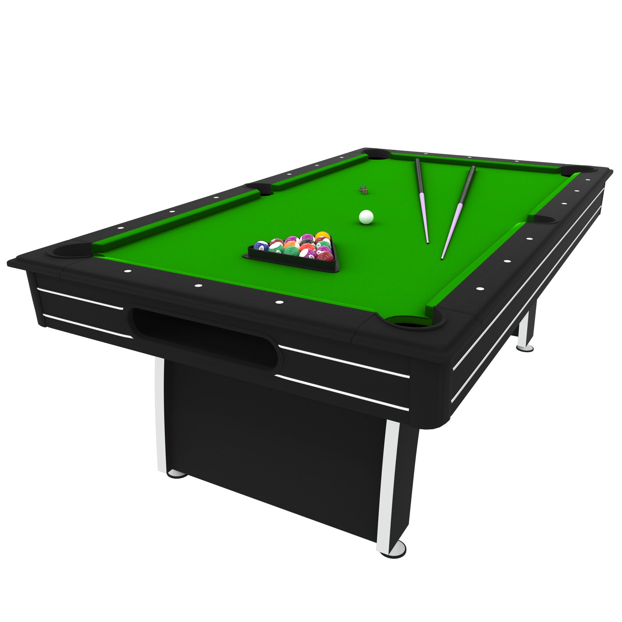 Rat Style Pool Table Fat Cat Tucson 7' Pool Table — Green Cloth