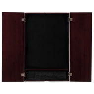 Viper Metropolitan Electronic Soft Tip Dartboard and Cabinet Bundle: Elite Set (800 Dartboard, Darts and Throw Line Light), Mahogany Finish