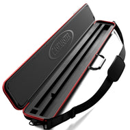 Casemaster Parallax Plus Billiard Cue Case (Pool Stick Case) | Red