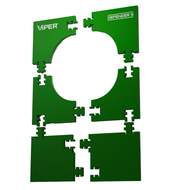 Viper Wall Defender III Dartboard Surround Green