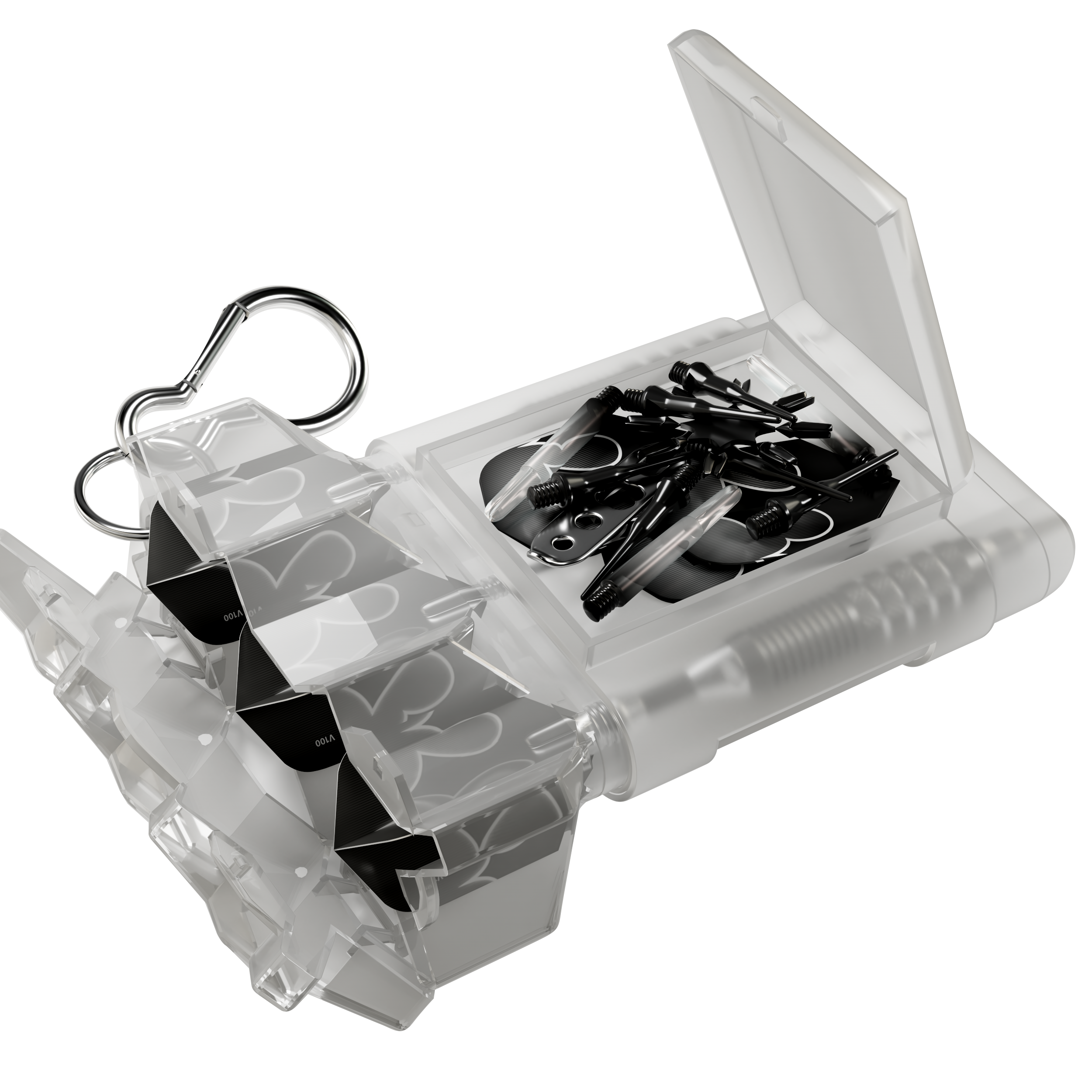 Viper Shot King Soft Tip Dart Set | 80% Tungsten | Black | 20 Grams