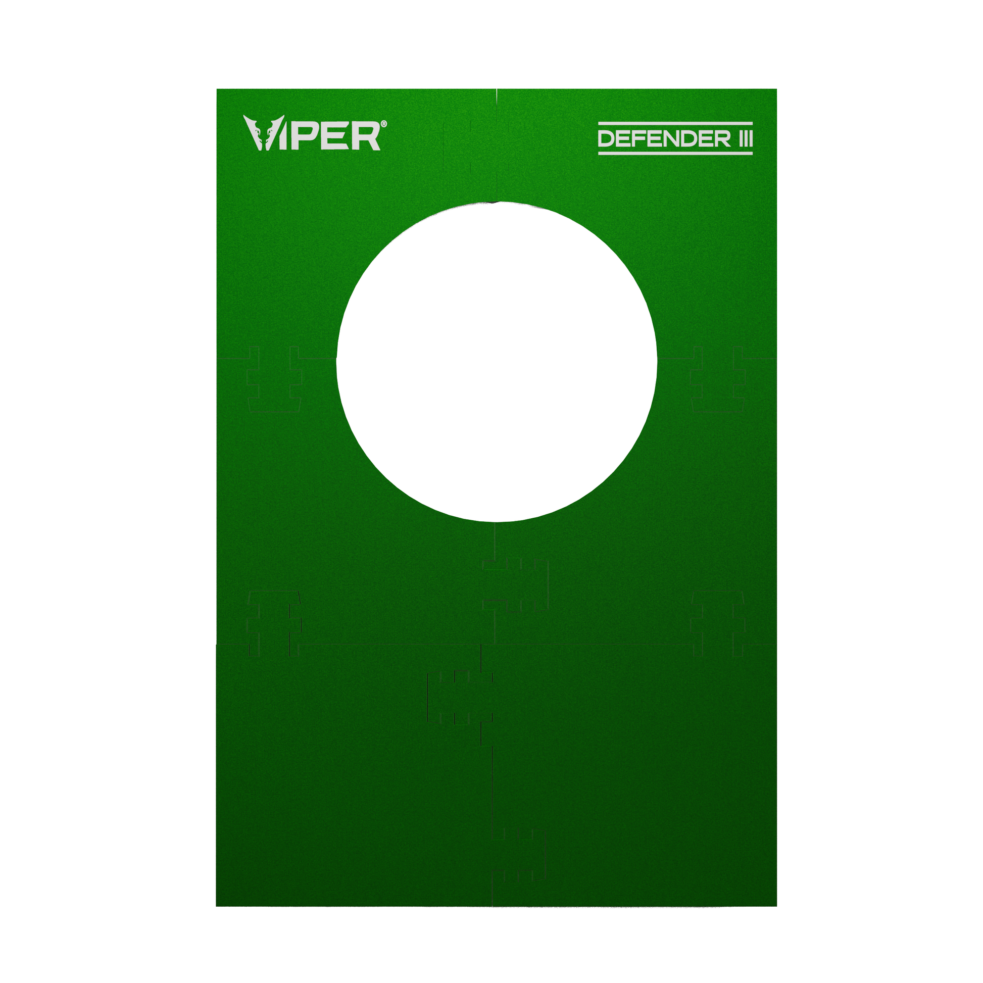 Viper Wall Defender III Dartboard Surround Green