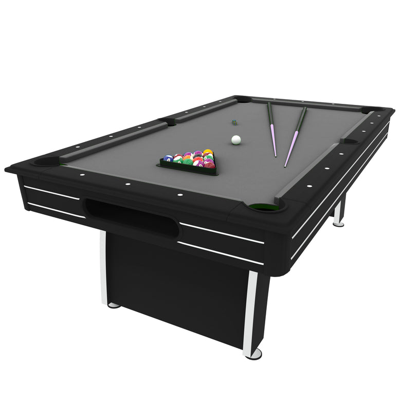 Fat Cat Tucson 7' Pool Table with Ball Return Grey Playing Surface