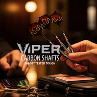 Viper Carbon Fiber Dart Shafts | InBetween | Black