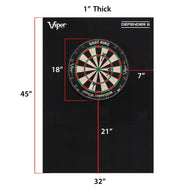 Viper Wall Defender III Dartboard Surround Red
