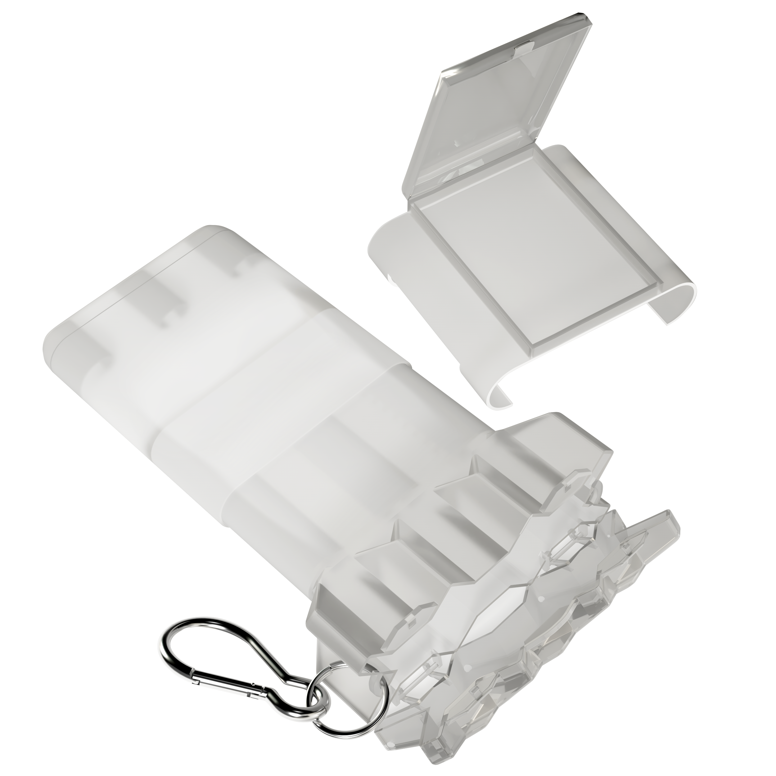 Casemaster by GLD Products Sole Aluminium-Darttasche mit schlankem Profil, für 3 Dartpfeile mit Stahlspitze und weicher Spitze, mit integrierten Taschen für weiteres Zubehör, Schwarz