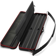Casemaster Parallax Guard Billiard Cue Case (Pool Stick Case) | Red